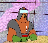 An animated representation of Matt Fuerst